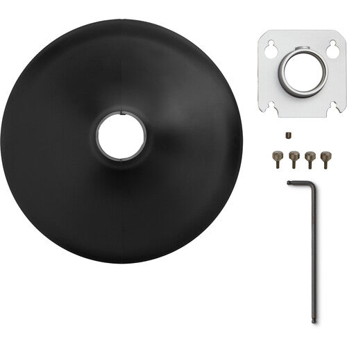 Shure A901B-R-PM-1.5IN Pole-Mount Kit for MXA901-R Microphone and 1.5" NPT Pole (Black)