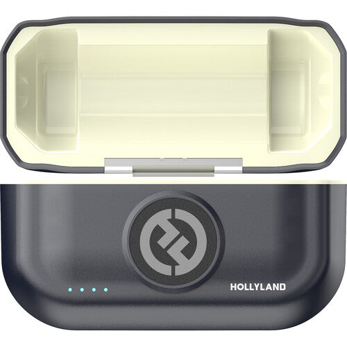 Hollyland HL-LARK M2 USB-C Système de microphone sans fil pour 2 personnes avec connecteur USB-C 2,4 GHz (Shine Charcoal)