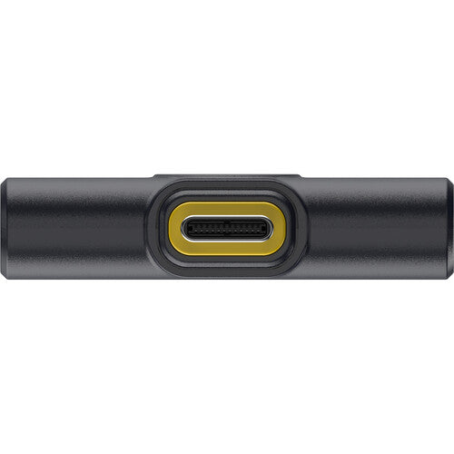 Hollyland HL-LARK M2 USB-C Système de microphone sans fil pour 2 personnes avec connecteur USB-C 2,4 GHz (Shine Charcoal)