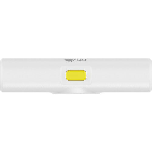 Hollyland LARK M2 USB-C Système de microphone sans fil pour 2 personnes avec connecteur USB-C 2,4 GHz (Blanc ivoire)