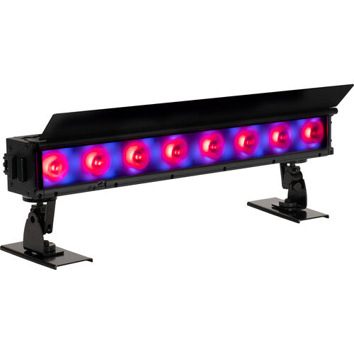 American DJ ELECTRAPIX-BAR-8 IP65 Battery-Powered RGBAL+UV LED Linear Bar