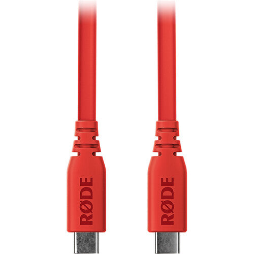 Câble USB-C vers USB-C Rode SC17-R (rouge) - 5'