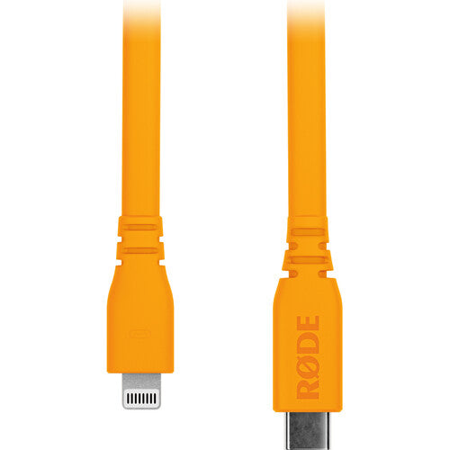 Rode SC19-O Lightning to USB-C Cable (Orange) - 5'