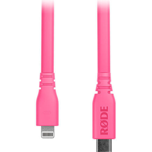 Rode SC19-P Lightning to USB-C Cable (Pink) - 5'