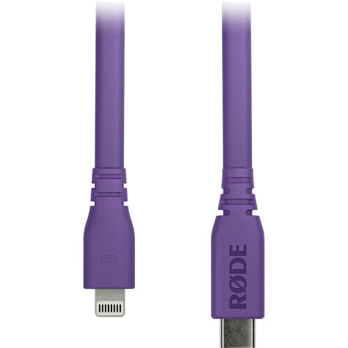 Rode SC19-PU Lightning to USB-C Cable (Purple) - 5'