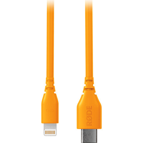 Rode SC21-O Lightning to USB-C Cable (Orange) - 11.8"