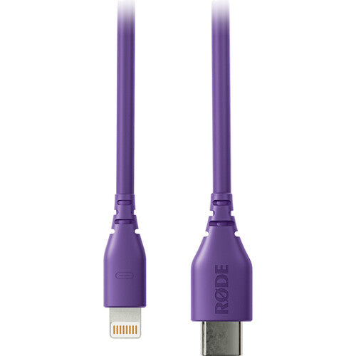 Rode SC21-PU Lightning to USB-C Cable (Purple) - 11.8"