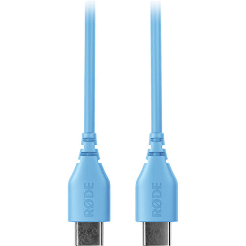Câble USB-C vers USB-C Rode SC22-B (bleu) - 11,8"