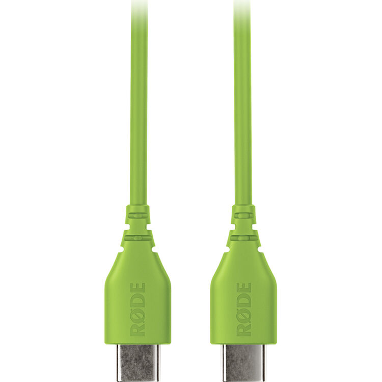 Câble Rode SC22-G USB-C vers USB-C (Vert) - 11,8"