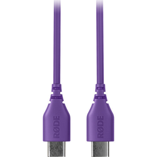 Rode SC22-PU USB-C to USB-C Cable (Purple) - 11.8"