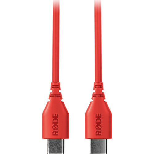 Câble Rode SC22-R USB-C vers USB-C (rouge) - 11,8"