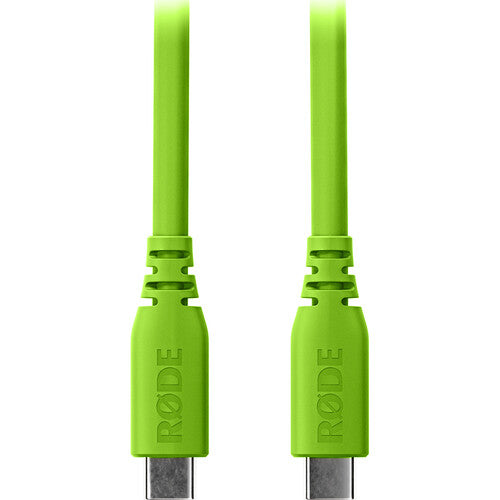 Câble Rode SC27-G SuperSpeed USB-C vers USB-C (Vert) - 6,6'