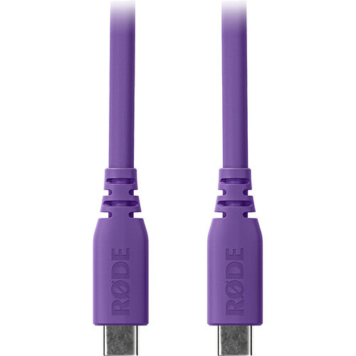 Rode SC27-PU SuperSpeed USB-C to USB-C Cable (Purple) - 6.6'