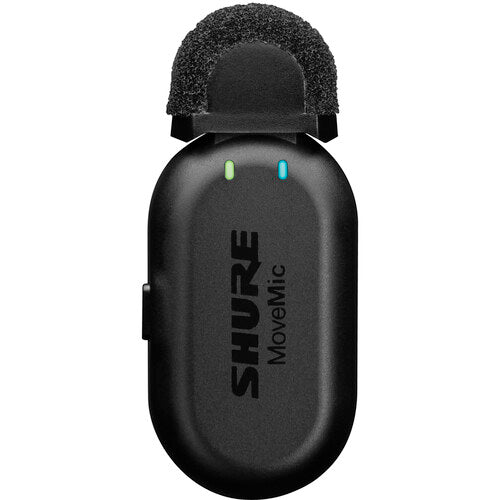 Shure MOVEMIC Lav Microphone sans fil à pince pour appareils mobiles et récepteur MoveMic