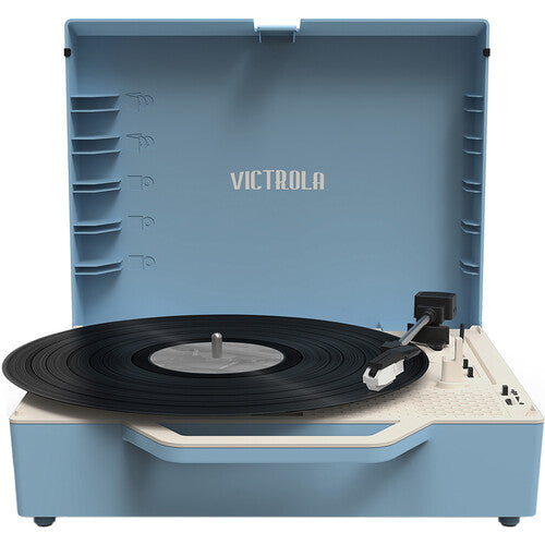 VICTROLA VSC-725SB-LBL REPIN BLUETOOTH SURCASE DURABLE (bleu clair)