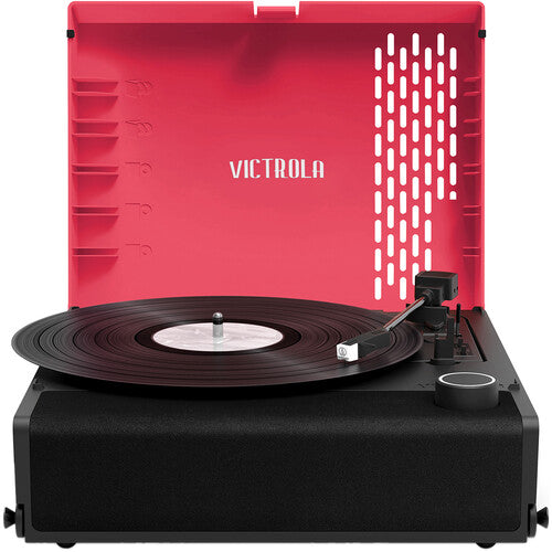 Victrola VSC-750SB-PNK Revolution GO Portable Turntable (Pink)