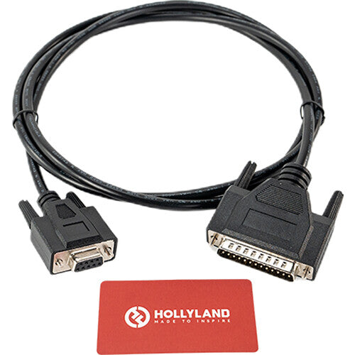 Hollyland TCB05 DB25 Male to DB9 Female Tally Cable - 4.9'