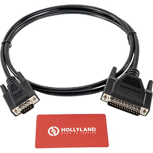 Hollyland TCB04 DB25 Male to DB9 Male Tally Cable - 4.9'