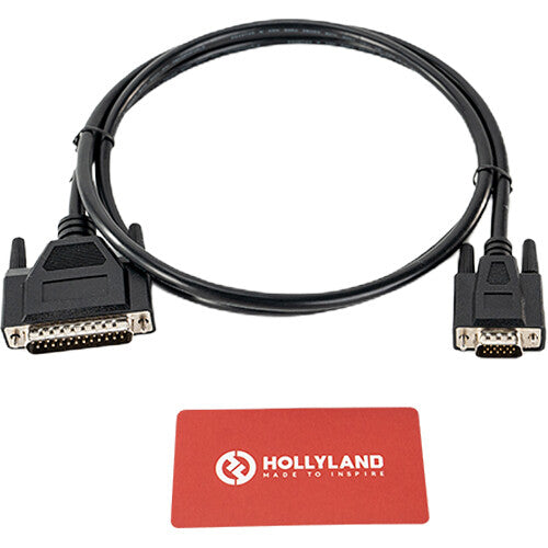 Hollyland TCB06 DB25 Male to HDB15 Male Tally Cable - 4.9'