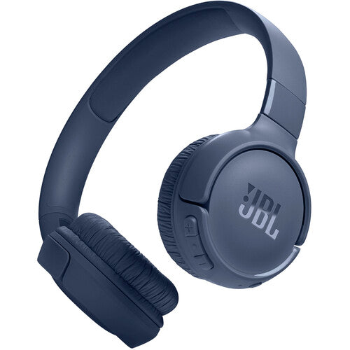 JBL TUNE 520BT Wireless On-Ear Headphones (Blue)