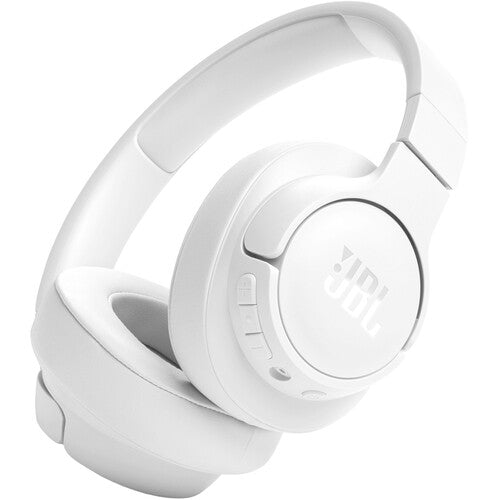 JBL TUNE 720BT Over-Ear Wireless Headphones (White)