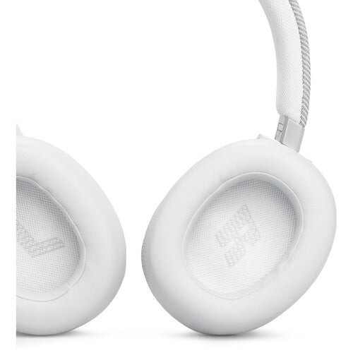 JBL LIVE 770NC Over-Ear Noise-Cancelling Headphones (White)