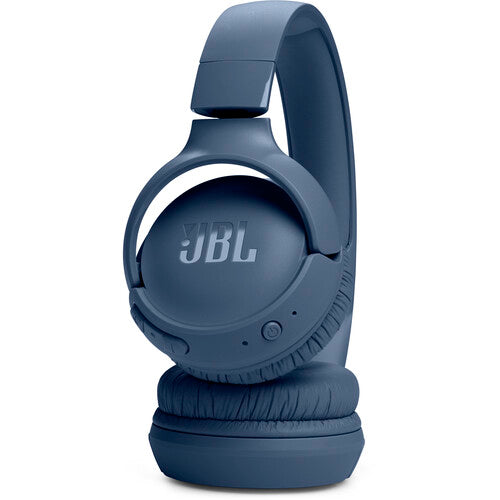 JBL TUNE 520BT Wireless On-Ear Headphones (Blue)