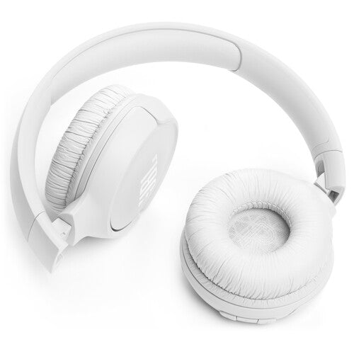 JBL TUNE 520BT Wireless On-Ear Headphones (White)