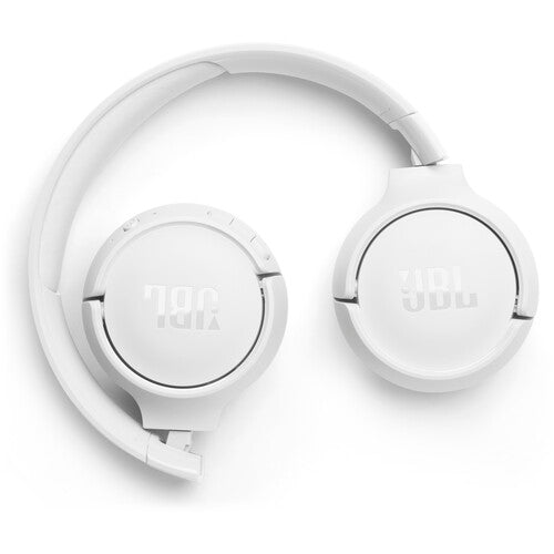 JBL TUNE 520BT Wireless On-Ear Headphones (White)