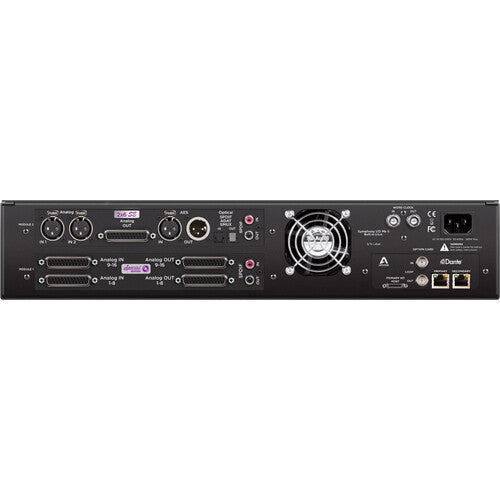 APOGEE SYM2-16X16SE-2X6SE-DAN PRO TOOLLS HD / Dante Interface avec modules 16x16 SE et 2x6 SE