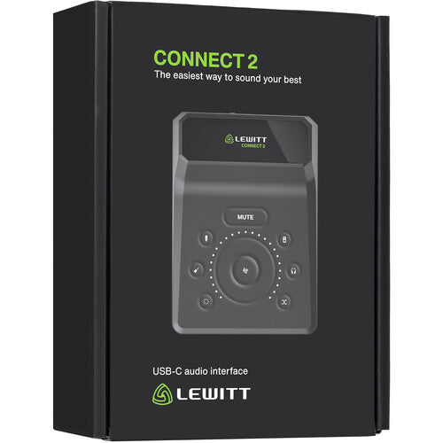 Interface audio USB-C de Lewitt Connect 2