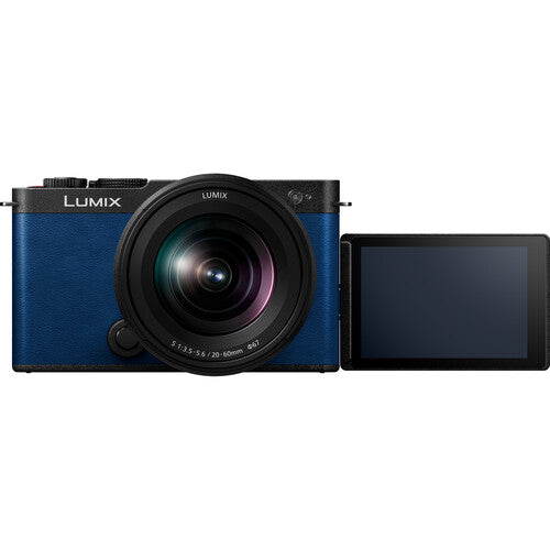 Panasonic DCS9KA LUMIX S9 Mirrorless Camera avec S 20-60 mm f / 3,5-5,6 Lens (bleu de nuit)