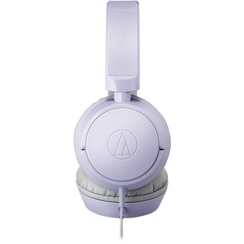 Audio-Technica ATH-S120C On-Ear USB-C Headphones (Light Violet)