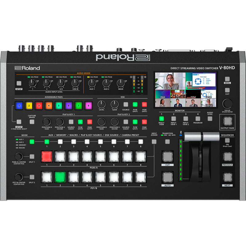 ROLAND V-80HD STREATING VIDÉO STREATING