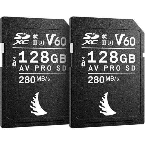 Angelbird MPCAAVP128SDV60MK2 128GB AV Pro MK2 UHS-II SDXC Match Pack for Canon Cameras