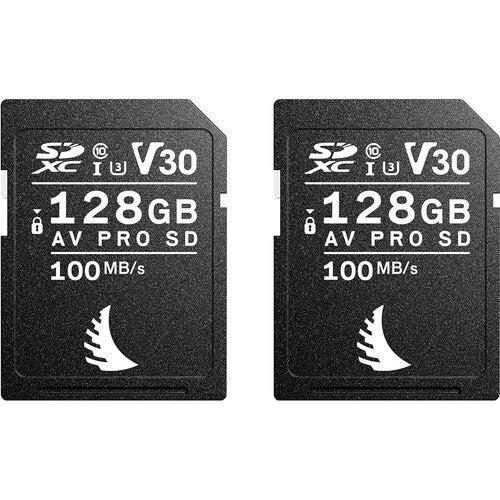 Angelbird MPCAAVP128SDV30 128GB AV Pro UHS-I SDXC Match Pack for Canon Cameras