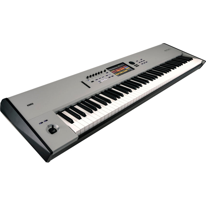 Korg Nautilus à la station de travail musicale en édition limitée avec Aftertouch (Matte Gray) - 88 keys