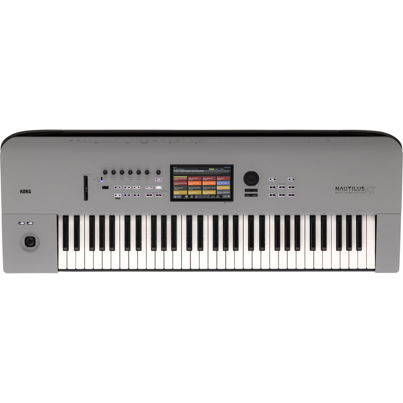 Korg Nautilus à la station de travail musicale en édition limitée avec Aftertouch (Matte Gray) - 61 keys