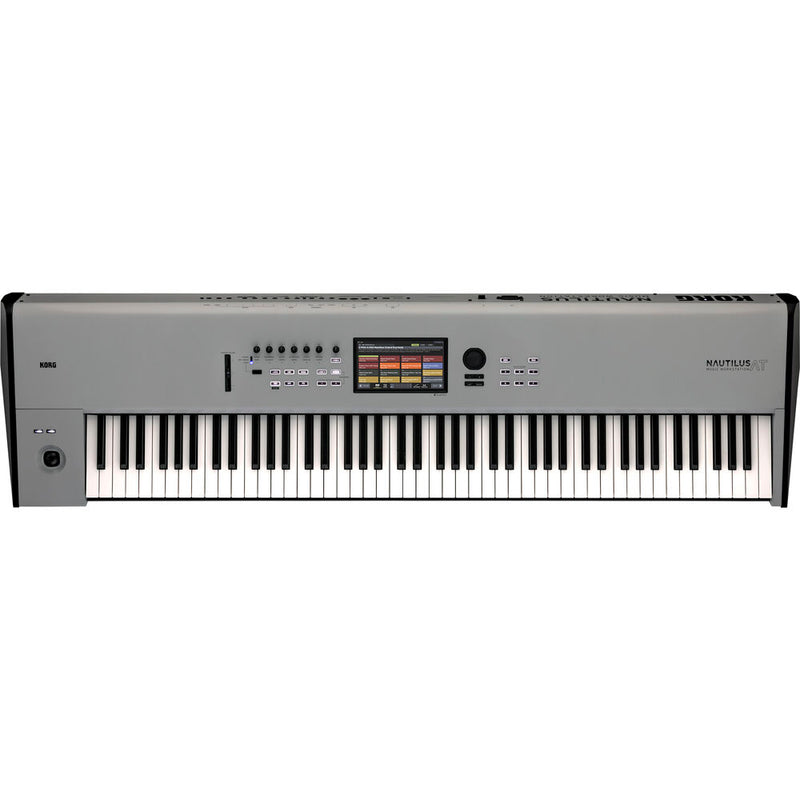 Korg Nautilus à la station de travail musicale en édition limitée avec Aftertouch (Matte Gray) - 88 keys