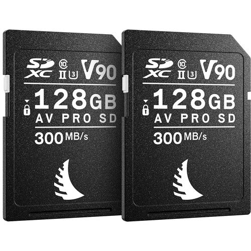 Angelbird MPNIAVP128SDV90MK2 128GB AV Pro MK2 UHS-II SDXC Match Pack for Nikon Cameras