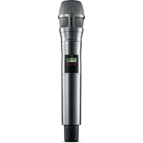 SHURE AD2 / N8CN-G57 Émetteur de microphone sans fil numérique avec capsule cardioïde Nexadyne 8 / C (G57: 470 à 608 + 614 à 616 MHz, nickel)