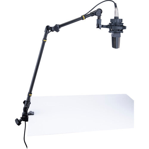 Hercules DG107B-TS1 Universal Podcast Mic and Camera Arm Stand