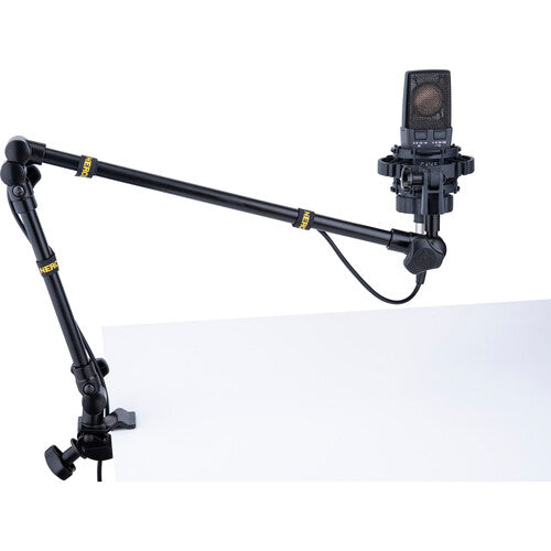 Hercules DG107B-TS1 Universal Podcast Mic and Camera Arm Stand