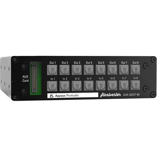 Appsys ProAudio AUX-ADAT-64 64x64 Channel ADAT Card for Flexiverter