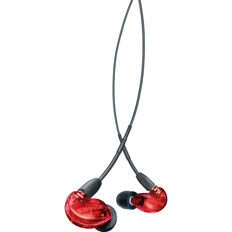 Shure SE215 PRO Limited Edition Sound-Isolating Earphones (Red)