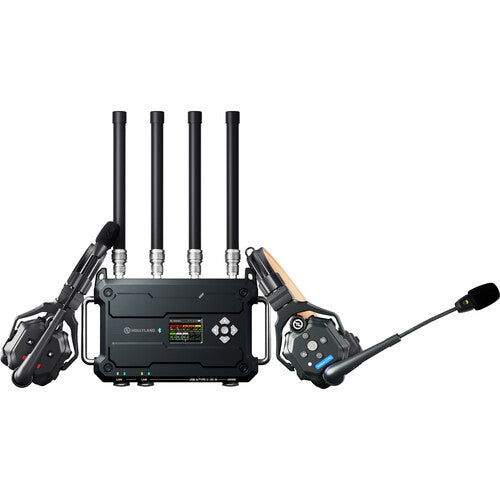 Hollyland SOLIDCOM C1 PRO-ROAMING HUB 10S-G Wireless Intercom System with 10 Single-Ear Headsets (G-Mount, 1.9 GHz)