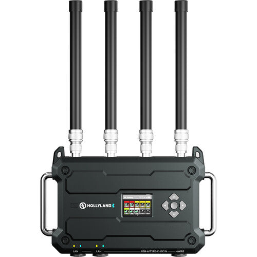 Hollyland SOLIDCOM C1 PRO-ROAMING HUB 10S-G Wireless Intercom System with 10 Single-Ear Headsets (G-Mount, 1.9 GHz)