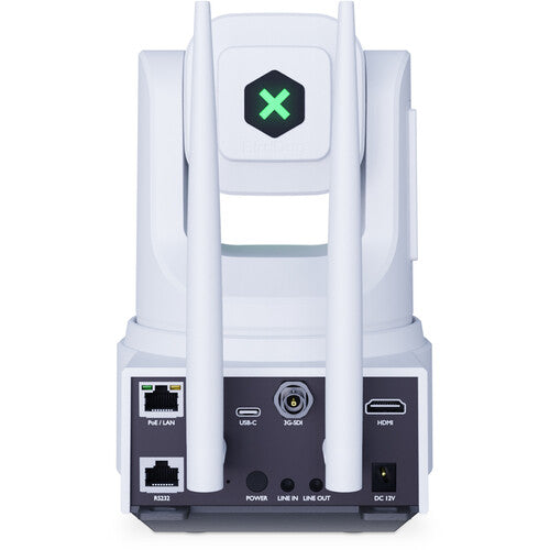 BirdDog X4UCOMBO-W X4 Ultra 4K PTZ 3-Camera Kit with KBD PTZ Controller (White)