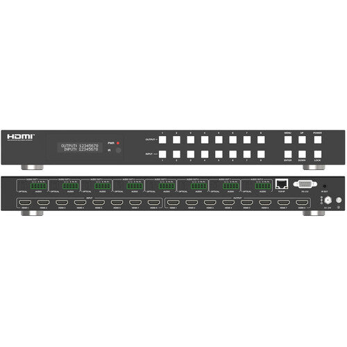 DVDO Matrix-88SS-VW 4K 8x8 Seamless HDMI Matrix Switcher & Video Wall Controller