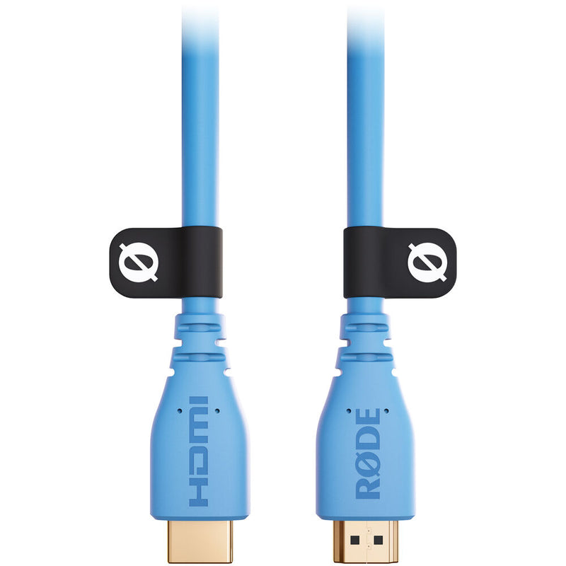 Rode HDMICABLE1.5M-B HDMI 2.0 Cable (Blue) - 1.5m